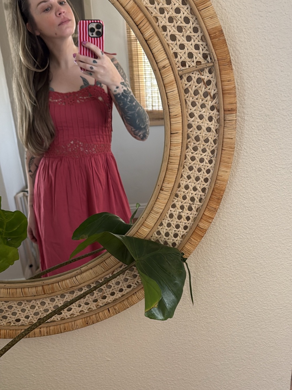 Midi Dress Universal Thread™ Berry Pink